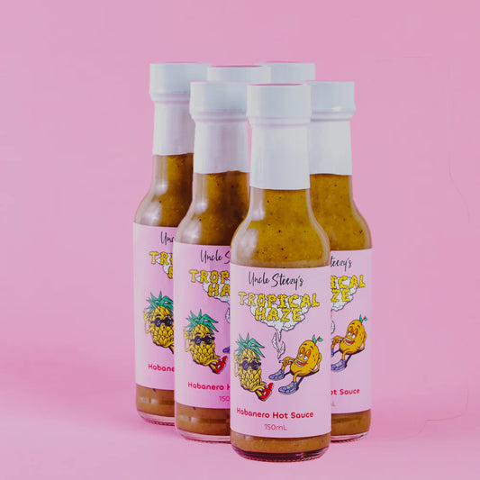 [PRE-ORDER] Tropical Haze Habanero Hot Sauce 6 Pack